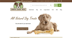 Desktop Screenshot of northcoastpets.com