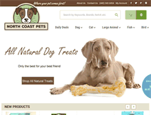 Tablet Screenshot of northcoastpets.com